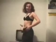 My sultry wife offers a valuable head after doing a priceless striptease act.